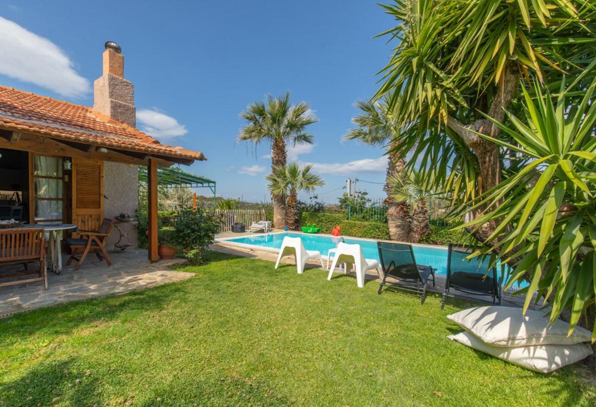 Iliachtida House Villa Соунио Екстериор снимка